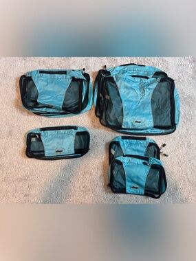 eBay Turquoise Packing Cube Set of 7 - Travel Organizer